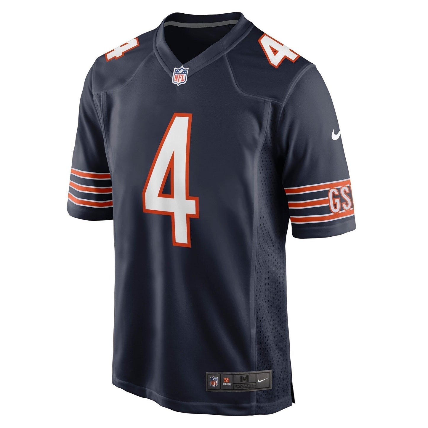 Eddie Jackson Chicago Bears Game   Jersey - Navy