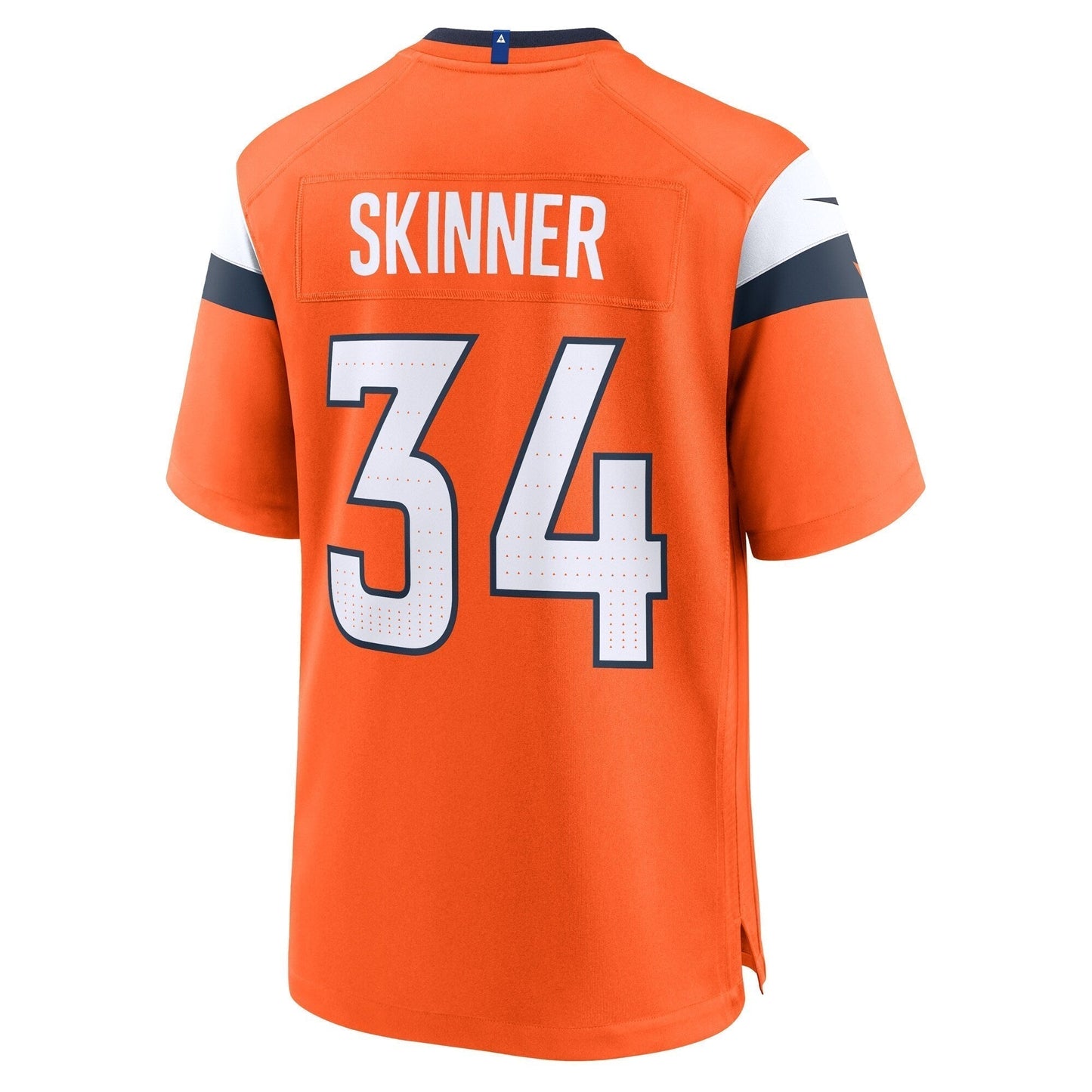 JL Skinner Denver Broncos  Team Game Jersey -  Orange