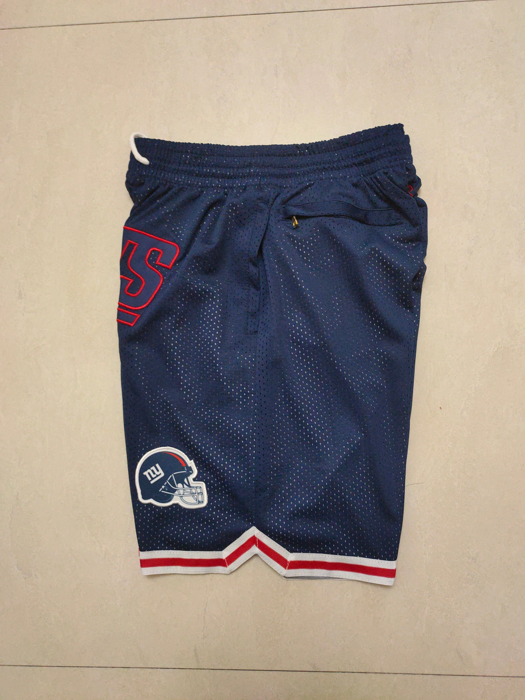 JUST DON New York Giants Pocket Shorts