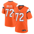 Garett Bolles Denver Broncos  Team Game Jersey -  Orange