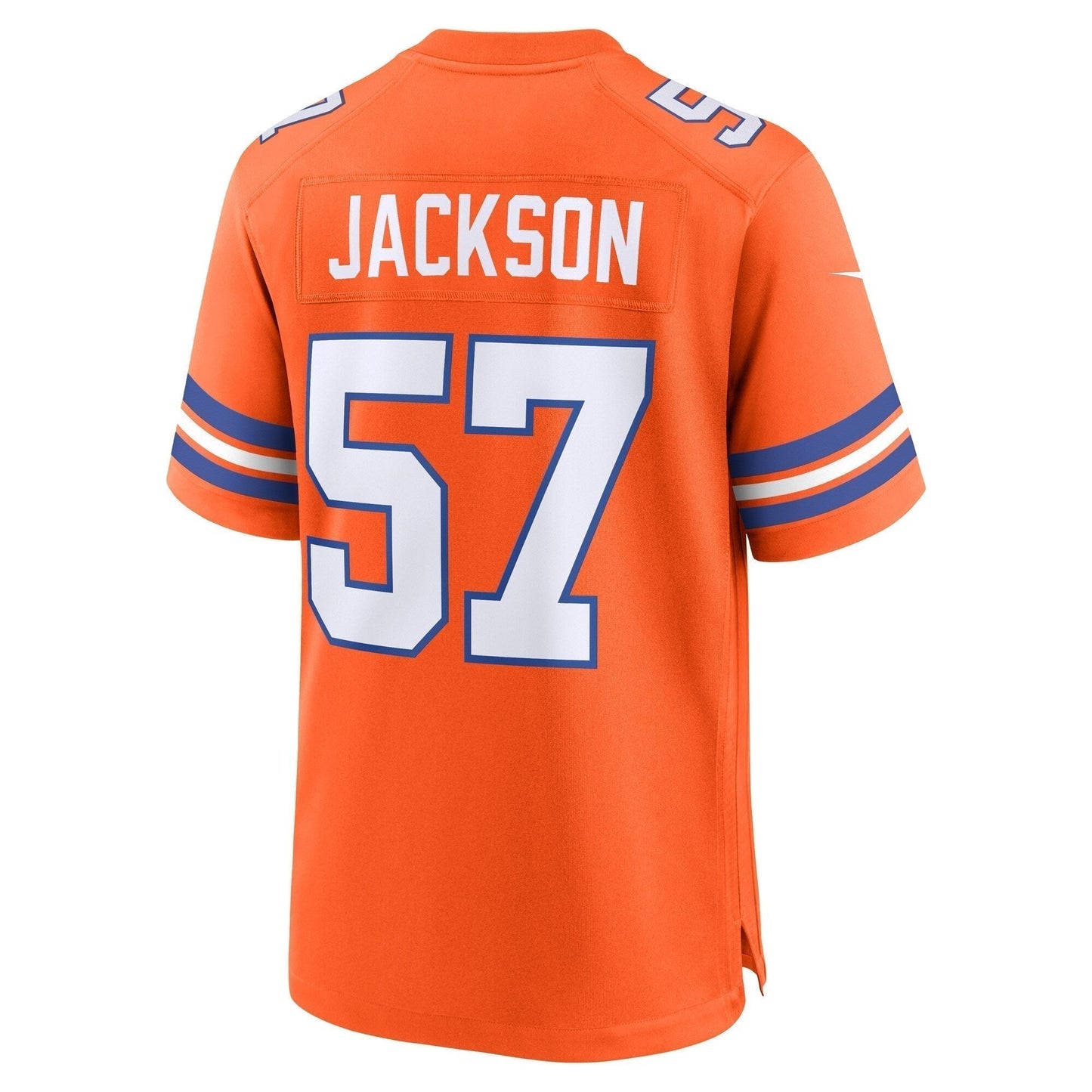 Tom Jackson Denver Broncos  Mile High Collection 1977 Throwback Retired   Game Jersey - Orange