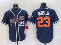 Men's San Diego Padres Fernando Tatis Jr. Navy Replica Player Jersey