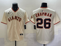Men's San Francisco Giants Matt Chapman Cream Home Limited Player Jersey