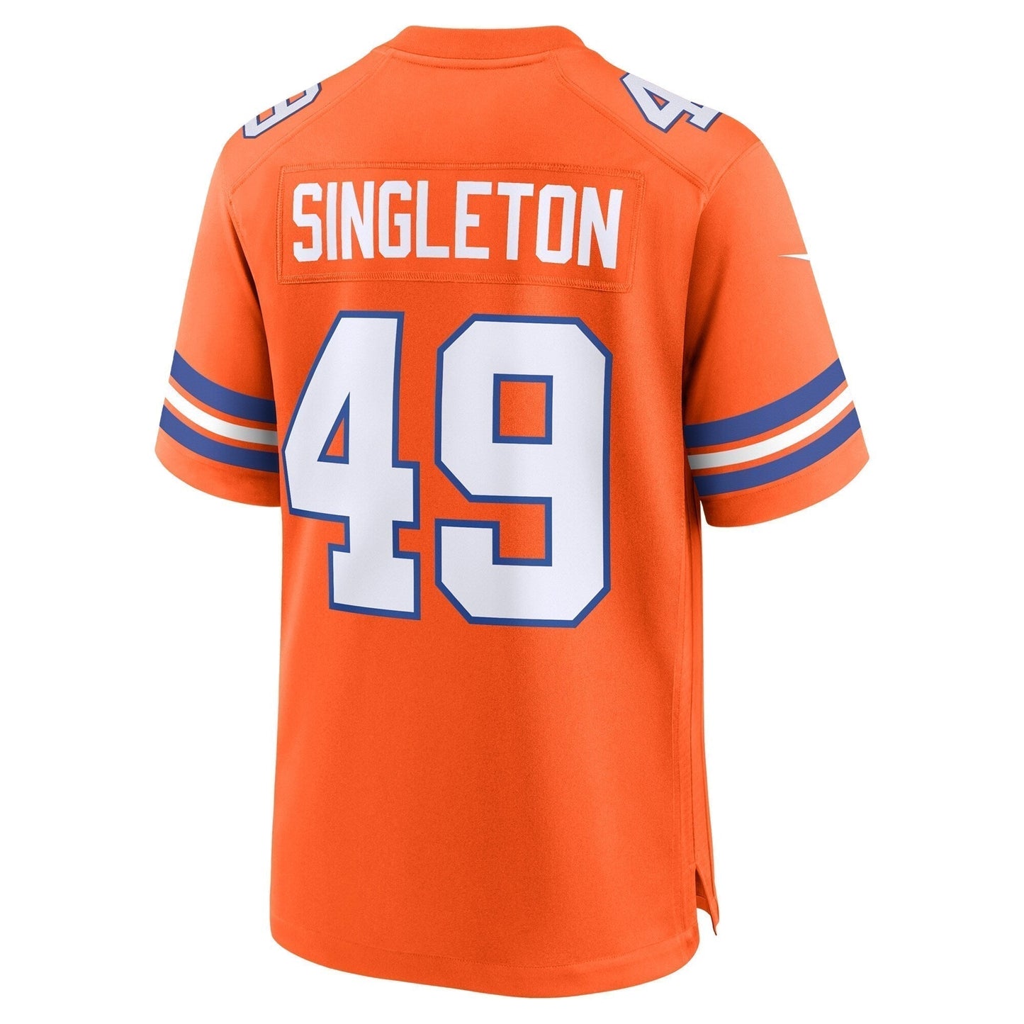 Alex Singleton Denver Broncos  Alternate Game Jersey -  Orange