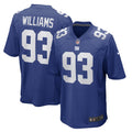 Nick Williams New York Giants  Game   Jersey - Royal
