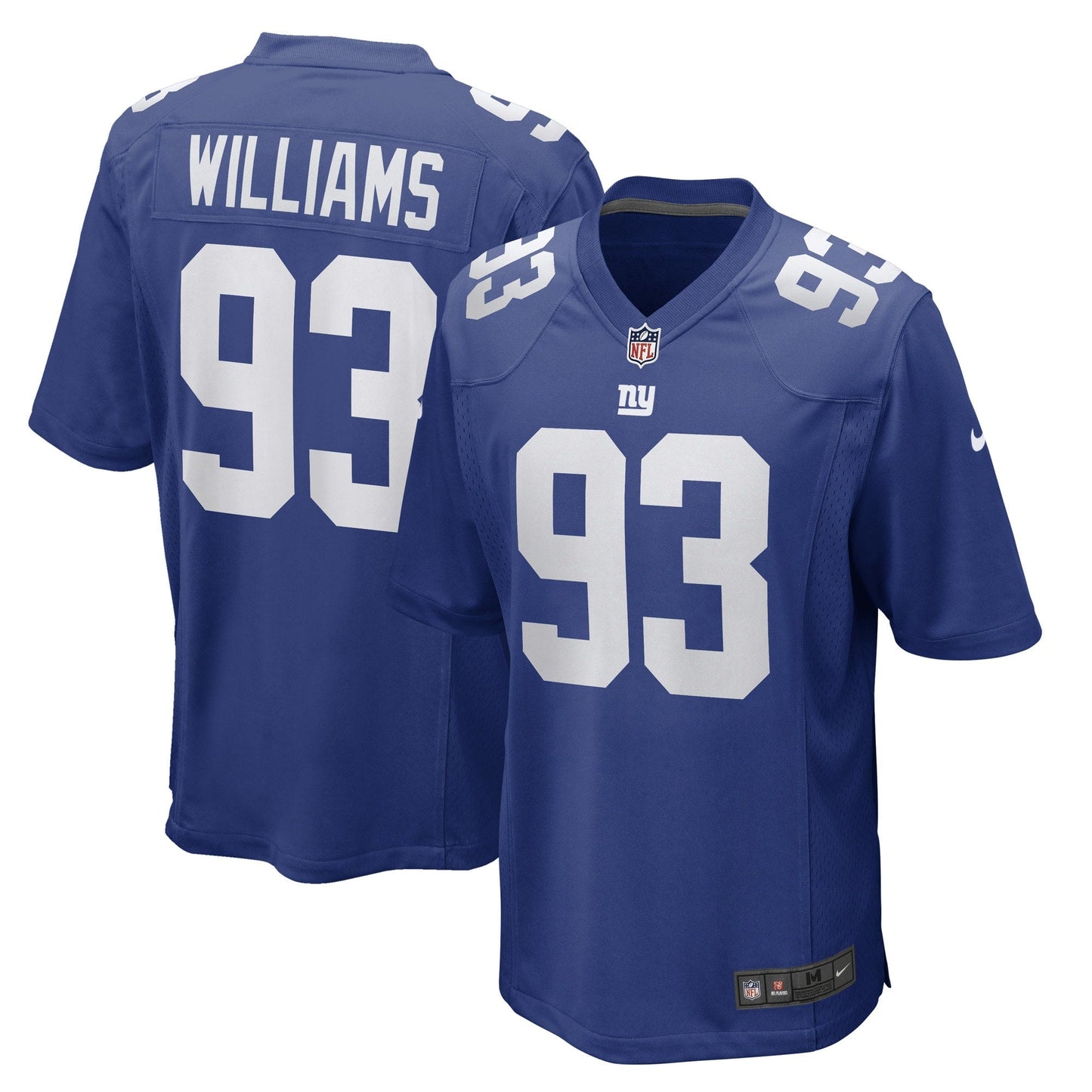 Nick Williams New York Giants  Game   Jersey - Royal