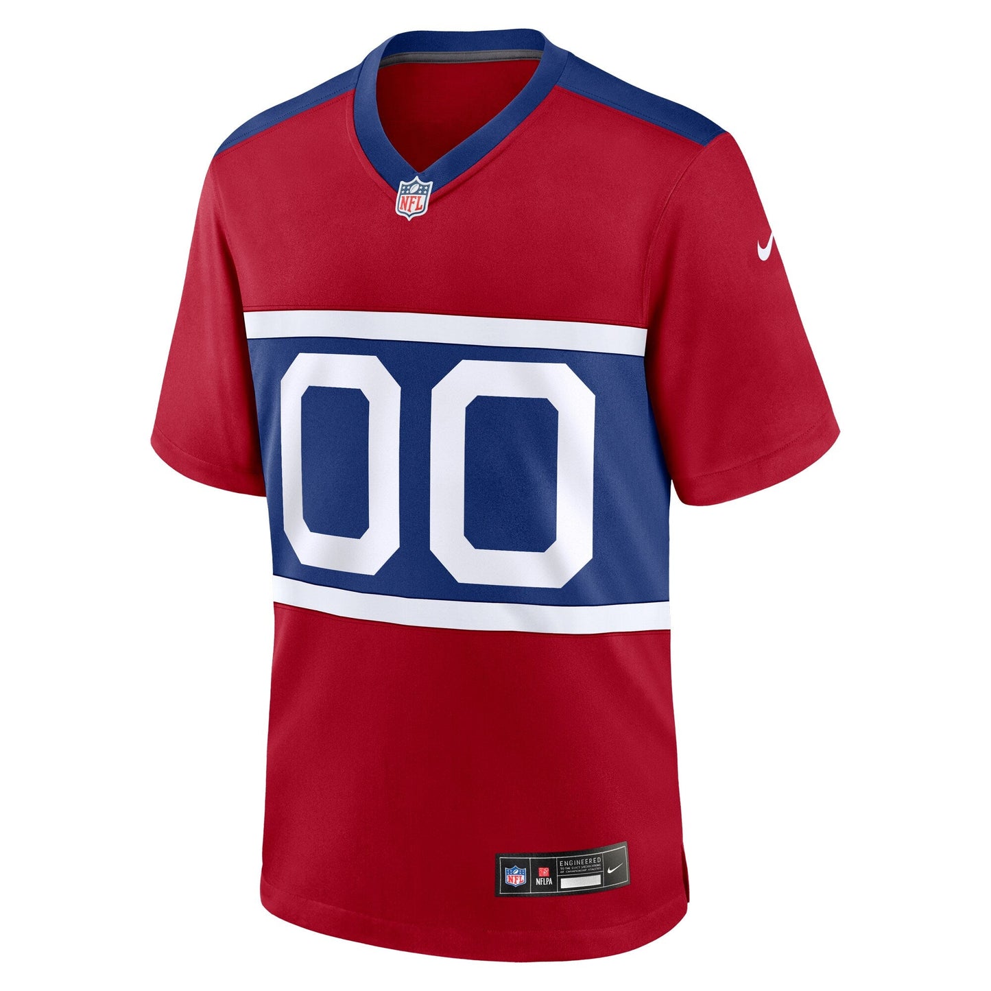 New York Giants  Alternate Game Custom Jersey - Century Red