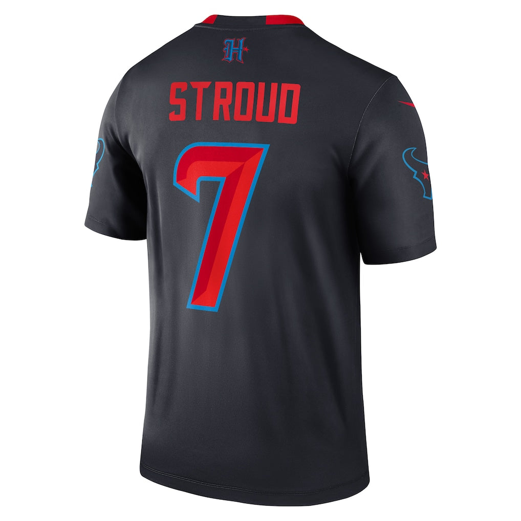 H.Texans #7 C.J. Stroud Navy Legend Player Performance Top Jersey