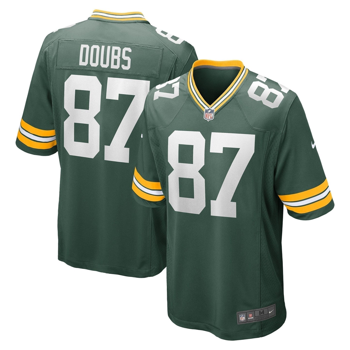 Romeo Doubs Green Bay Packers  Game   Jersey - Green