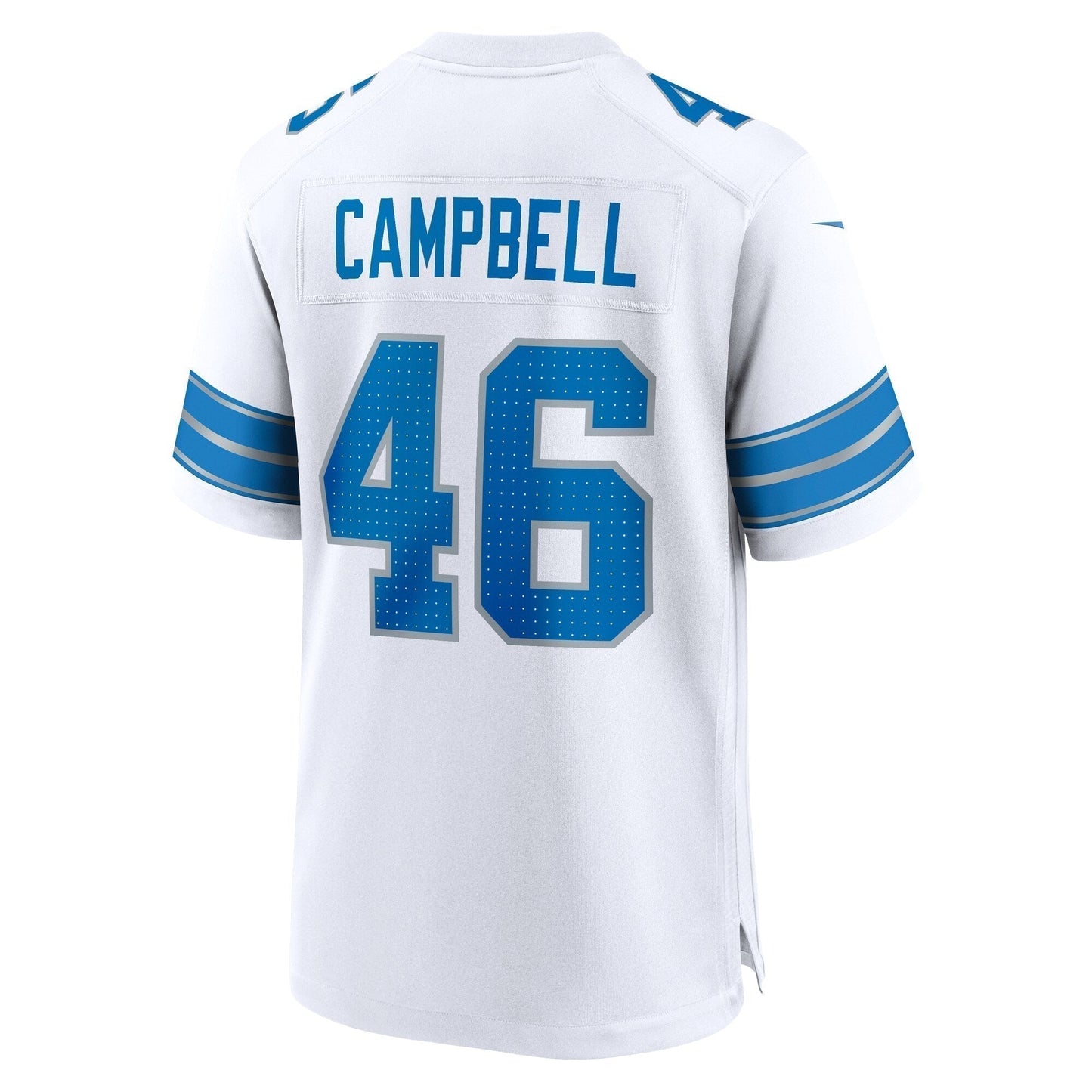 Jack Campbell Detroit Lions  White Game Jersey -  White