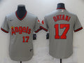 Men's Los Angeles Angels Shohei Ohtani #17  Gray Printed Baseball Jersey