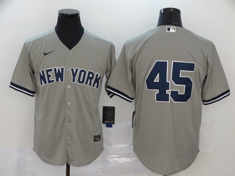 Men's New York Yankees Gerrit Cole Gray Replica Player Name Jersey