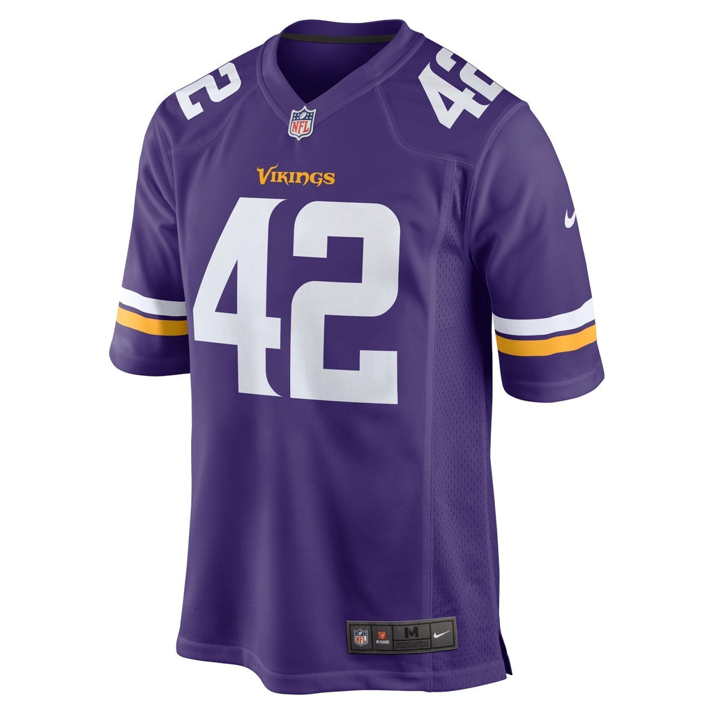 Andrew DePaola Minnesota Vikings  Game Jersey - Purple