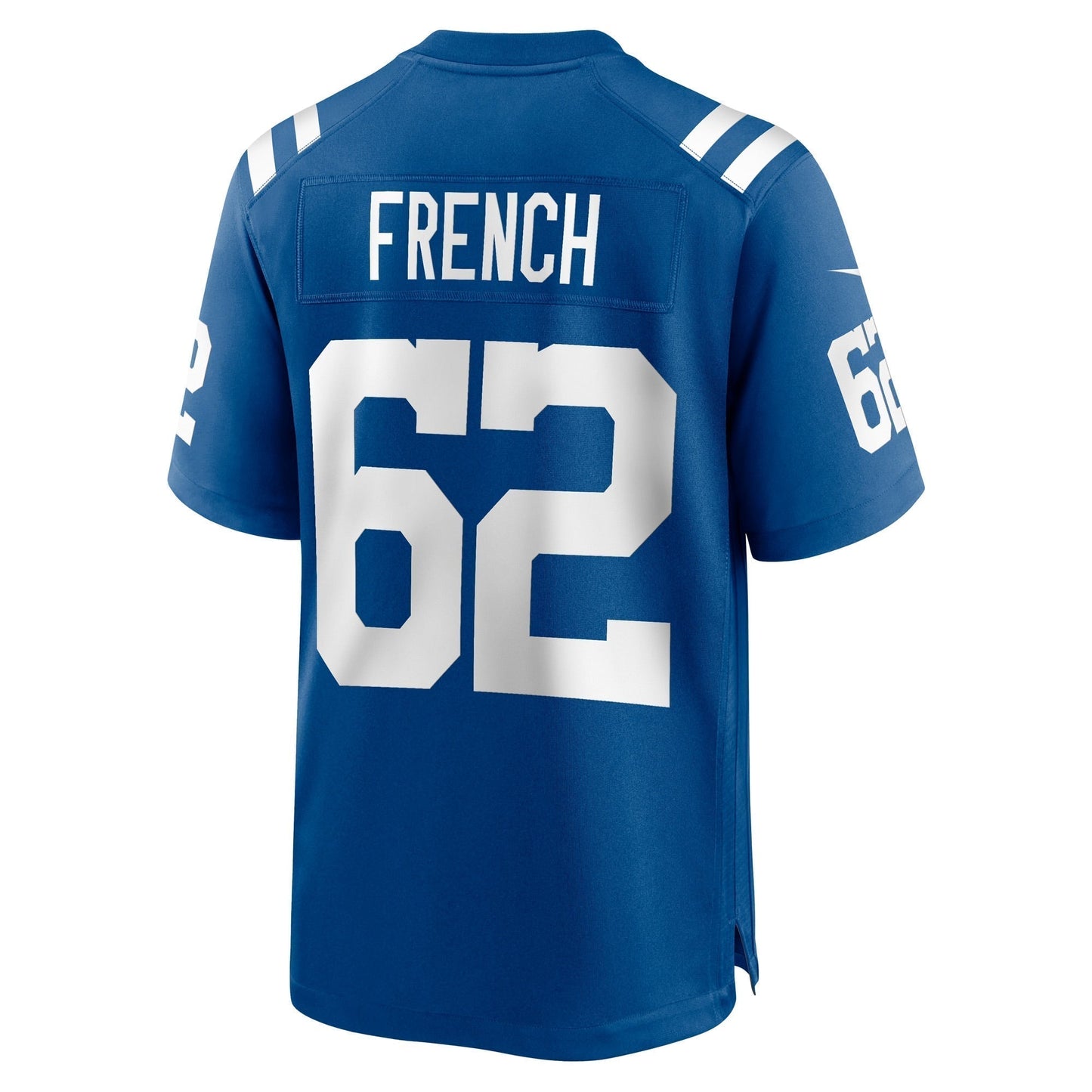 Wesley French Indianapolis Colts  Game   Jersey - Royal