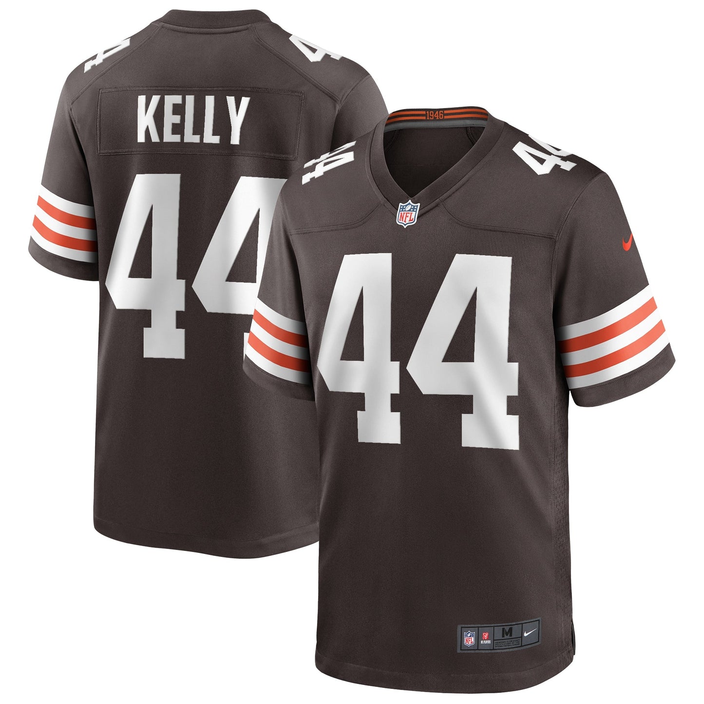 Leroy Kelly Cleveland Browns  Game Retired   Jersey - Brown