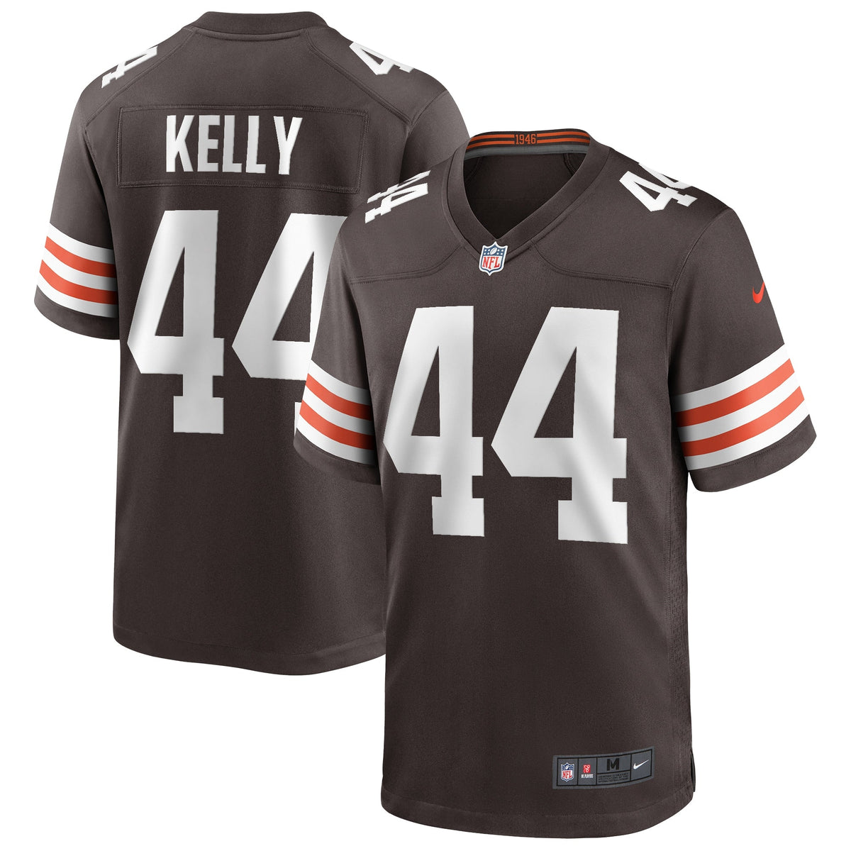 Leroy Kelly Cleveland Browns  Game Retired   Jersey - Brown