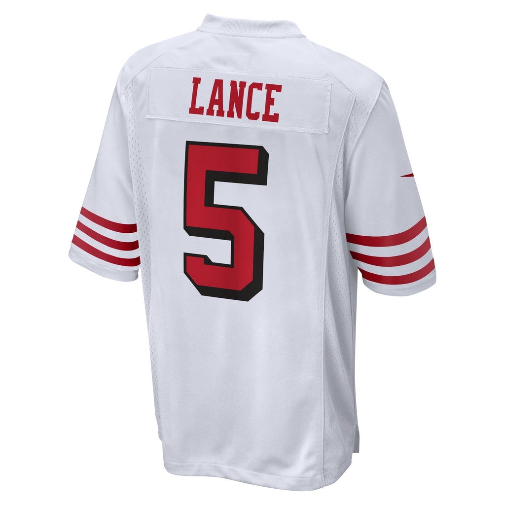 Trey Lance San Francisco 49ers  Alternate Game Jersey - White