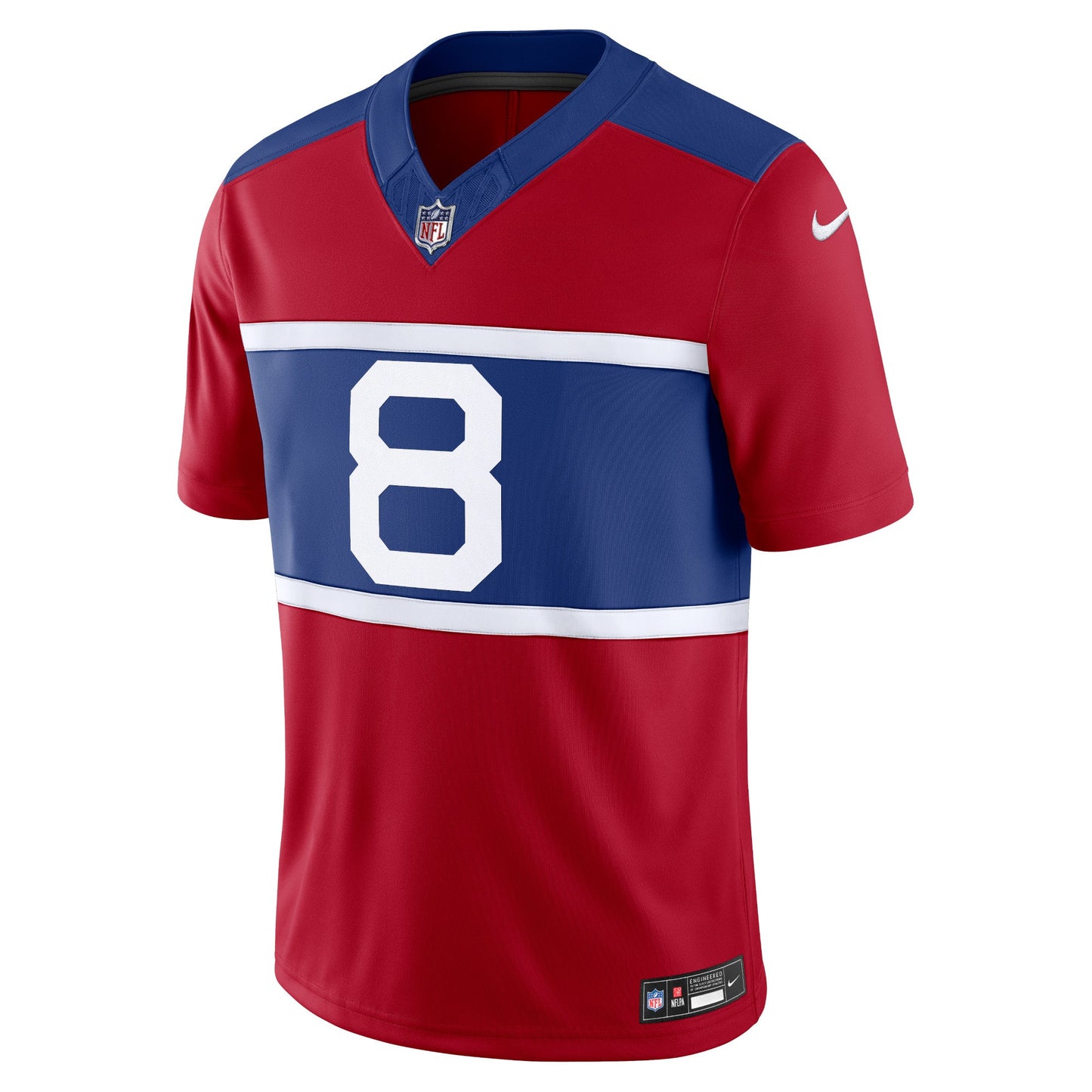 Daniel Jones New York Giants  Alternate Vapor F.U.S.E. Limited Jersey - Century Red