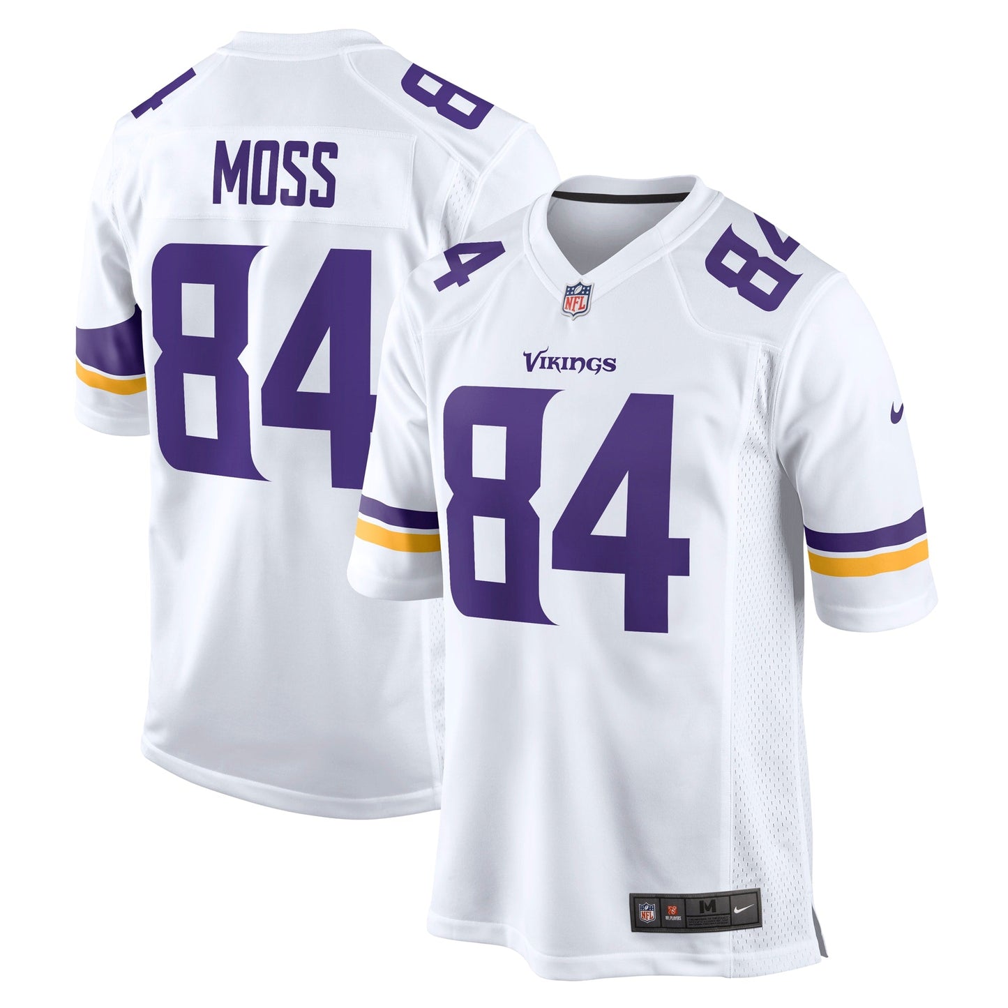 Randy Moss Minnesota Vikings  Retired   Game Jersey - White