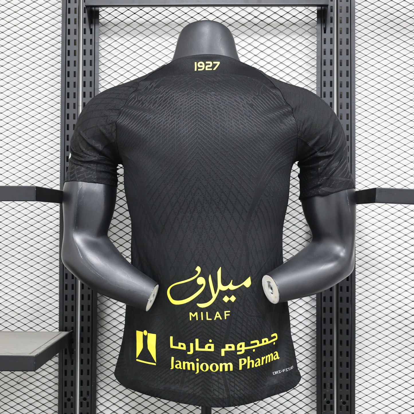 2026 Jeddah Second Away Black Advertisement Version Player Jersey