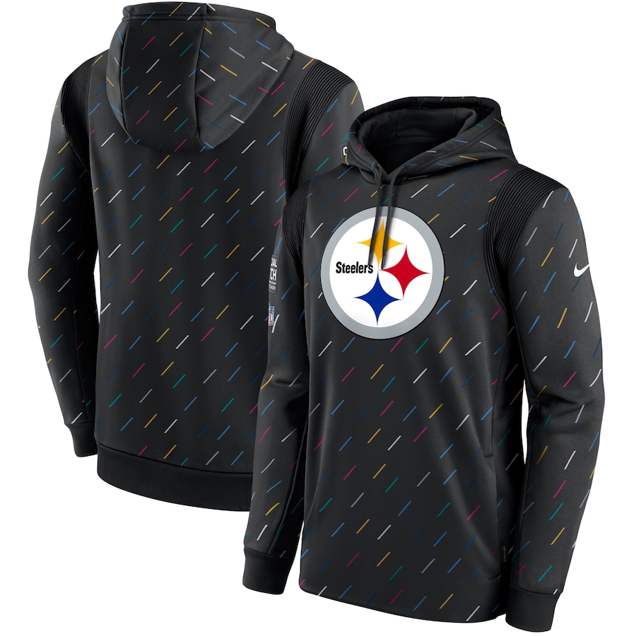 Men's Pittsburgh Steelers 2021 Salute to Service Hoodie Black