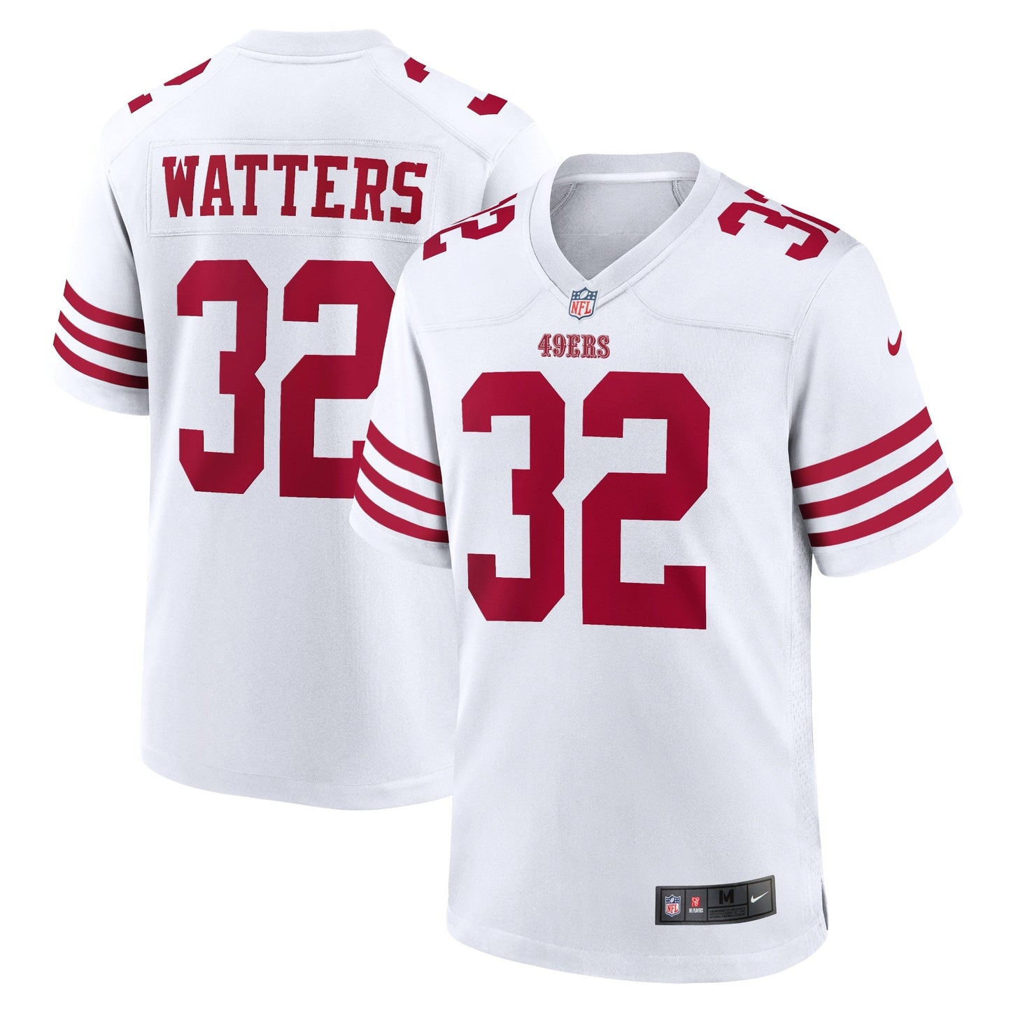 Ricky Watters San Francisco 49ers  Retired   Game Jersey - White