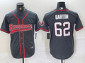 Men's Tampa Bay Buccaneers Graham Barton Gray Game Jersey