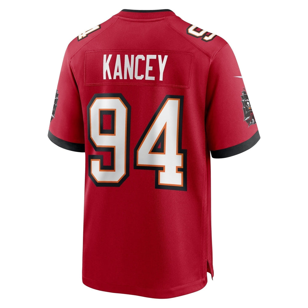 Calijah Kancey Tampa Bay Buccaneers  2023  Draft First Round Pick Game Jersey - Red