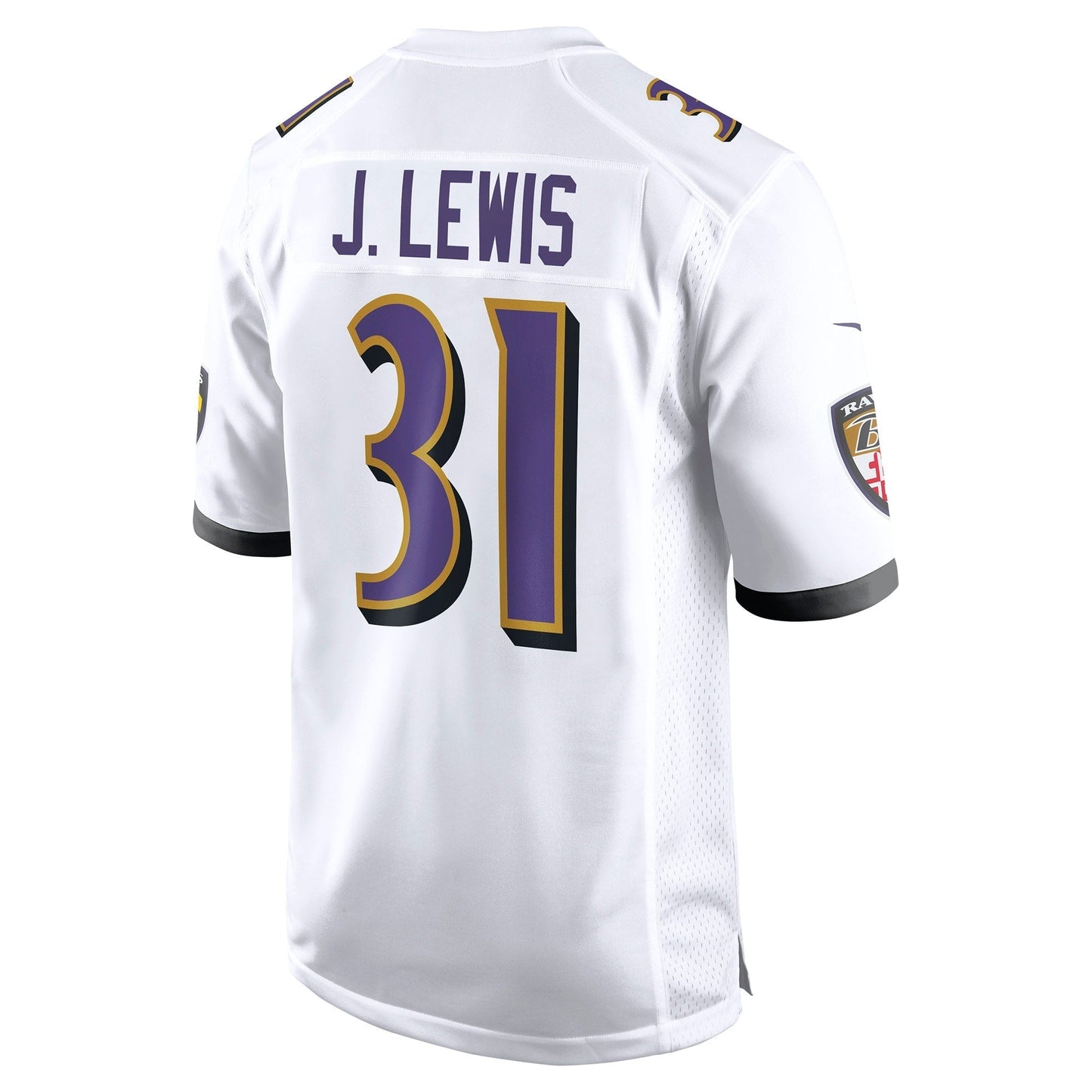 Jamal Lewis Baltimore Ravens  Retired   Game Jersey - White