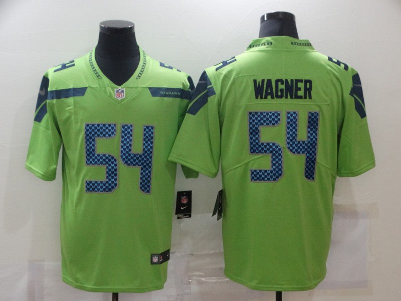 Men's Seattle Seahawks Bobby Wagner Green Game Jersey