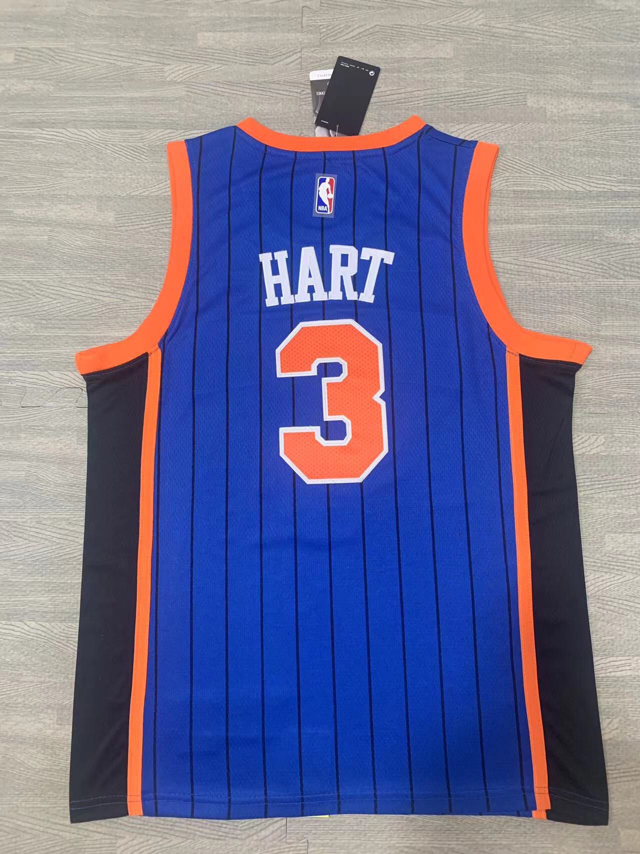 Knicks #3 Blue City Edition Jersey
