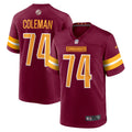 Brandon Coleman Washington Commanders   Game Jersey -  Burgundy
