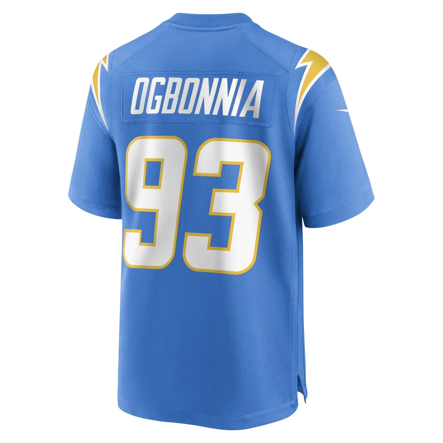 Los Angeles Chargers Otito Ogbonnia Powder Blue Game Player Jersey