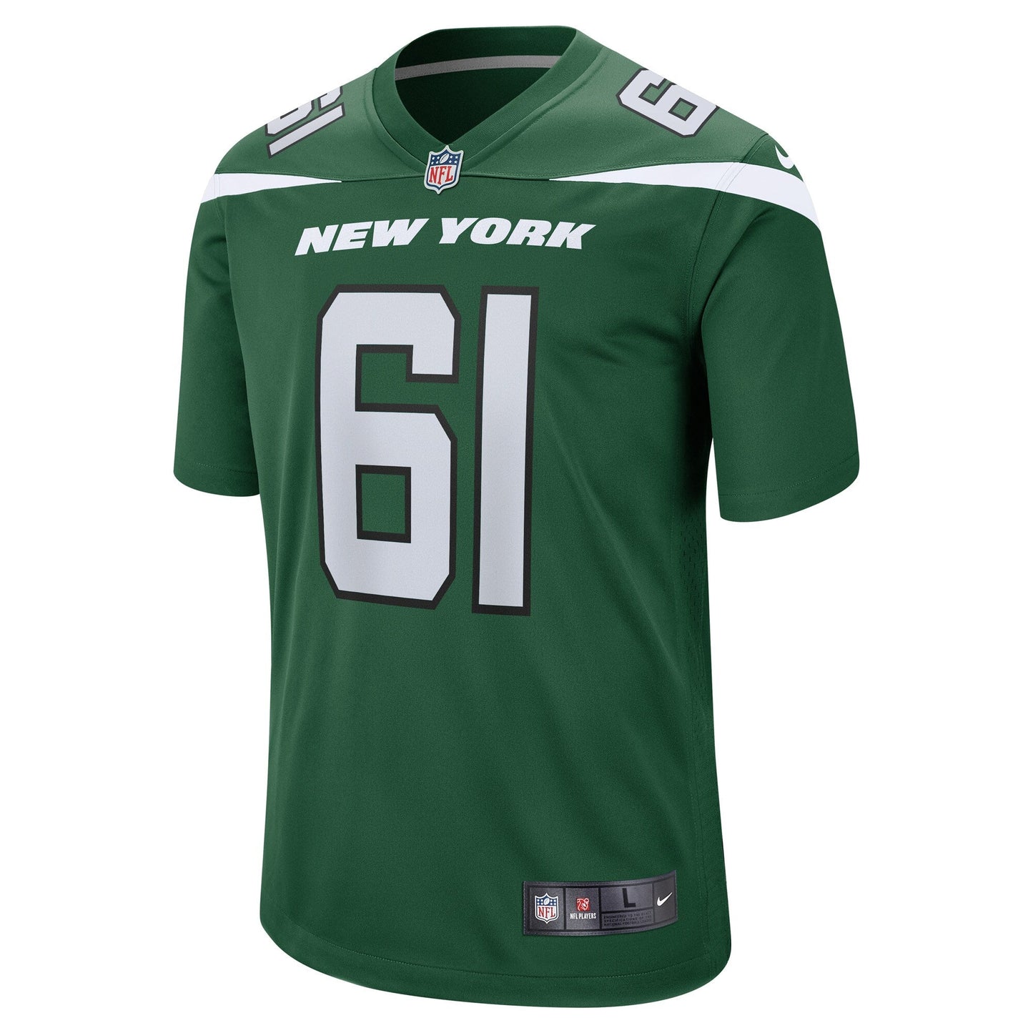 Max Mitchell New York Jets  Game   Jersey - Gotham Green