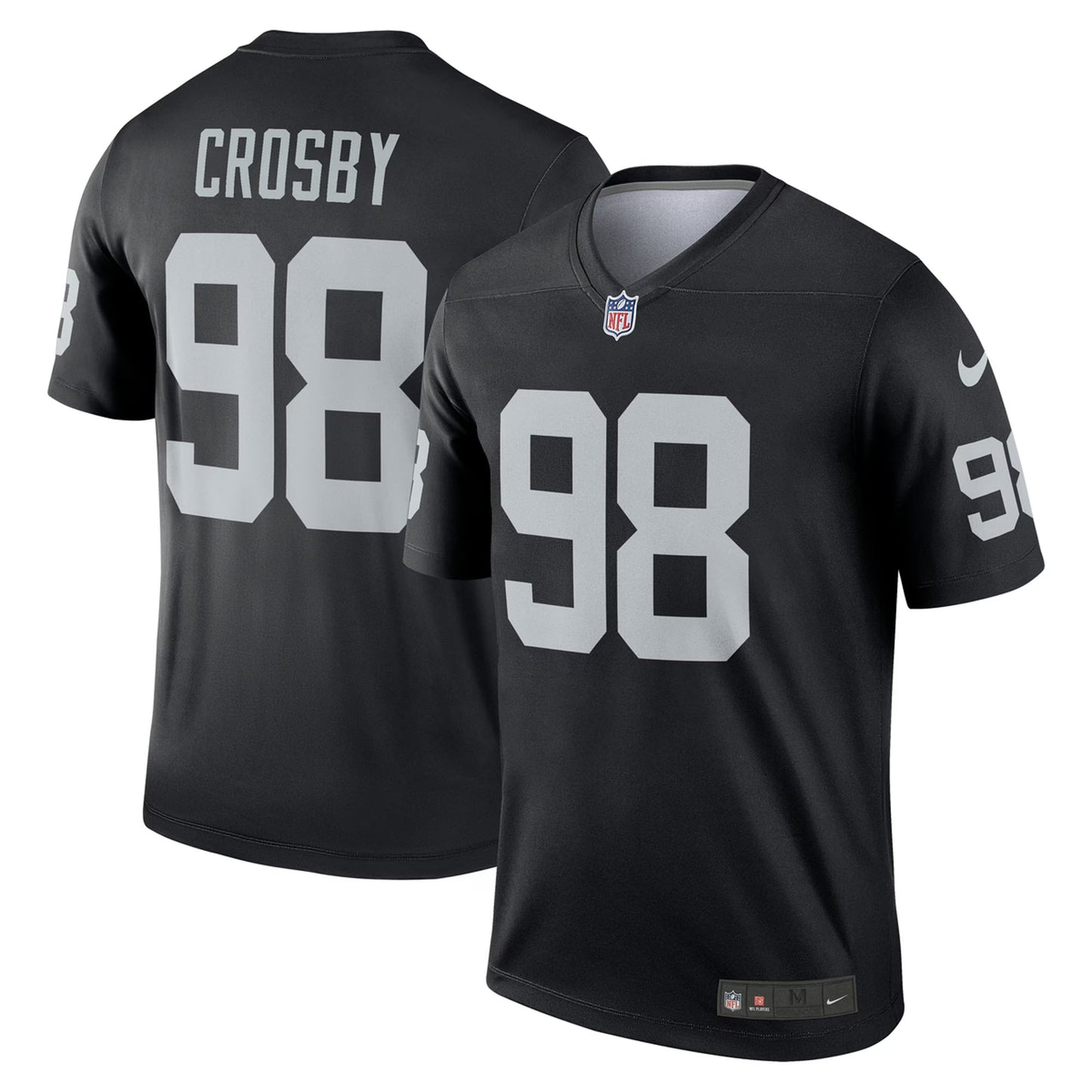 Las Vegas Raiders Maxx Crosby Black Legend Player Performance Top