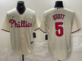 Men's Philadelphia Phillies Bryson Stott Cream Replica Player Jersey
