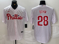 Men's Philadelphia Phillies Alec Bohm White Replica Player Jersey