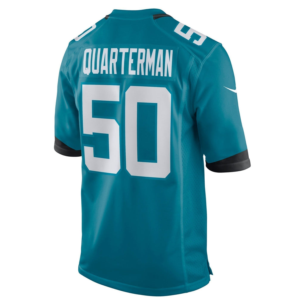 Shaquille Quarterman Jacksonville Jaguars  Game Jersey - Teal