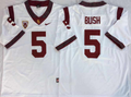 Men's USC Trojans Reggie Bush White Player Game Jersey