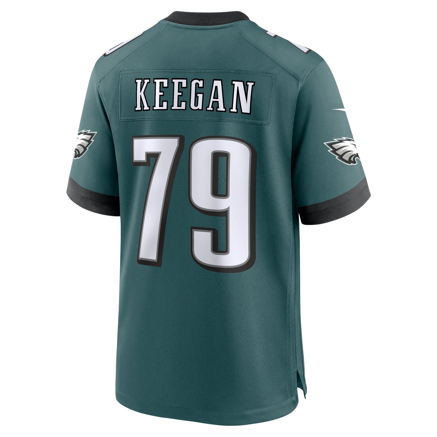 Trevor Keegan Philadelphia Eagles  Team Game Jersey - Midnight Green