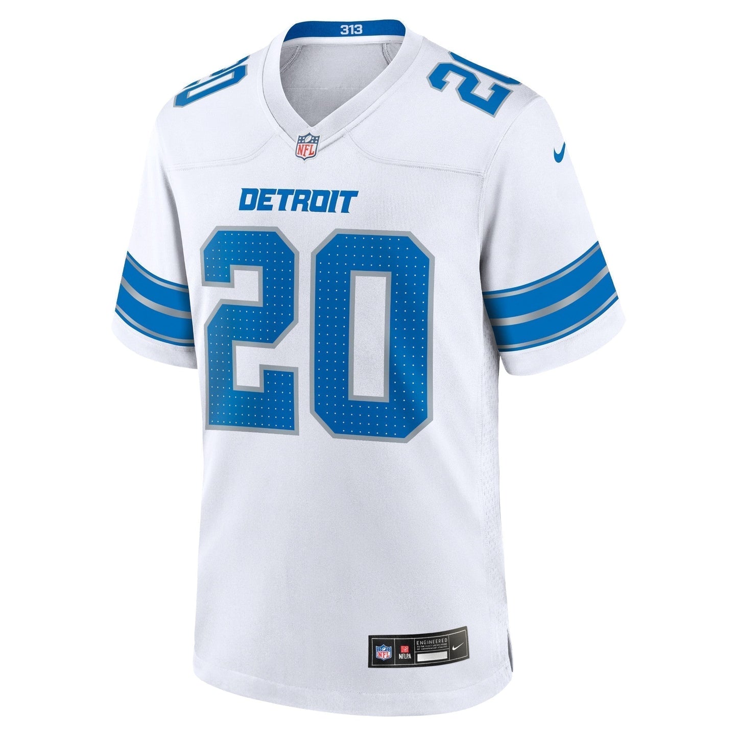 Barry Sanders Detroit Lions  Retired   Game Jersey - White