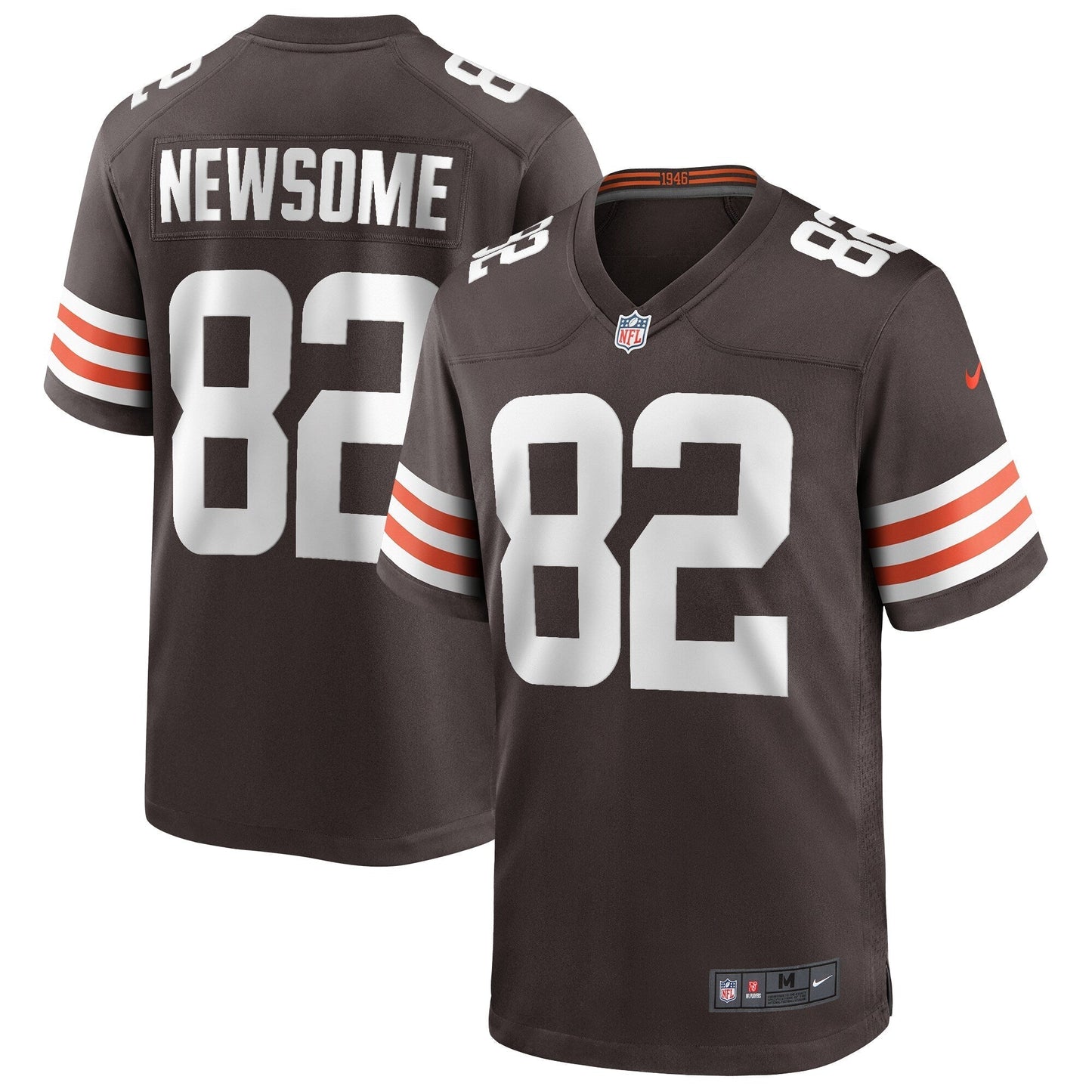 Ozzie Newsome Cleveland Browns  Game Retired   Jersey - Brown