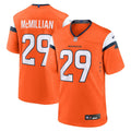 Ja'Quan McMillian Denver Broncos  Team Game Jersey -  Orange