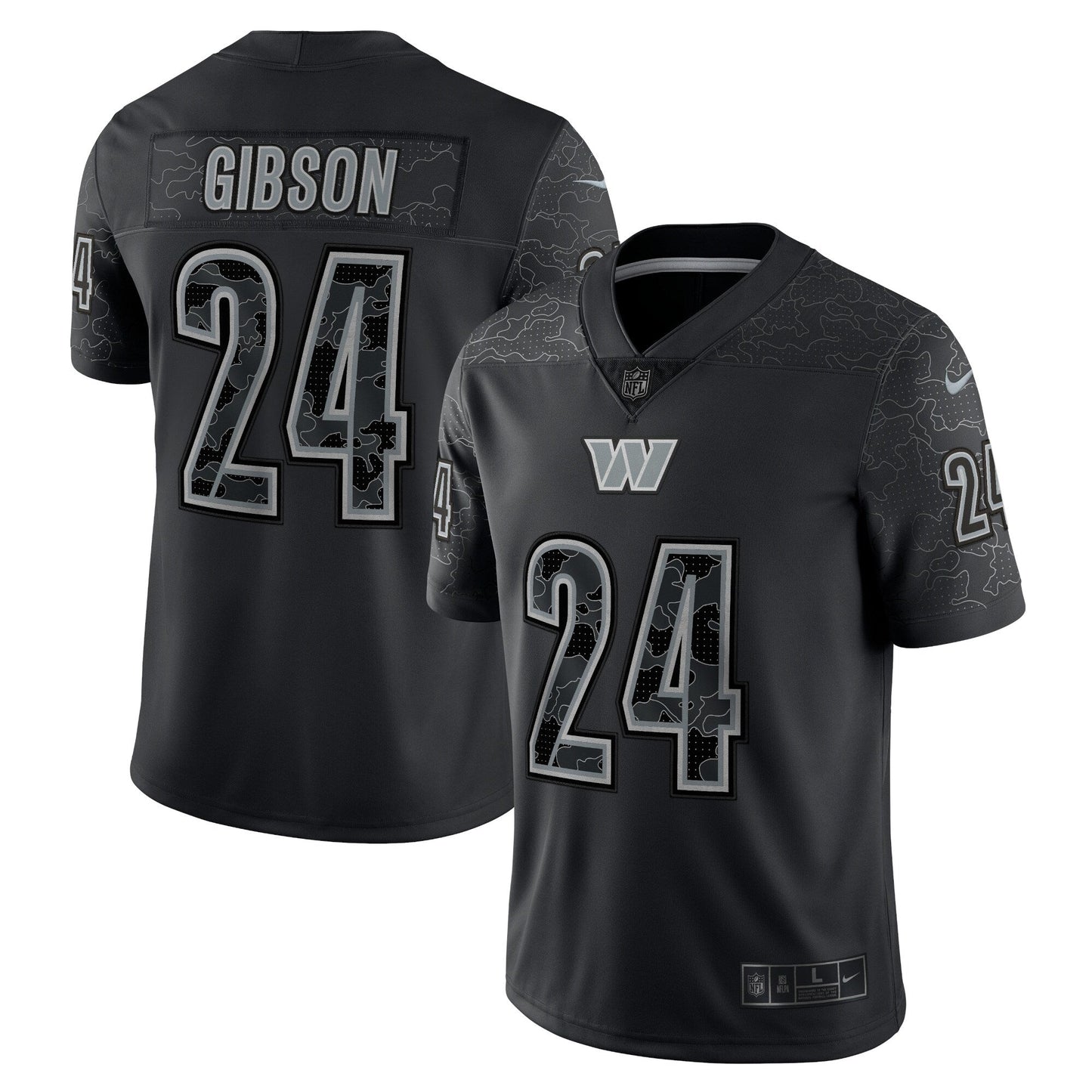 Antonio Gibson Washington Commanders  RFLCTV Limited Jersey - Black