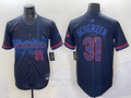 Men's Toronto Blue Jays Max Scherzer Black 2024 City Connect Limited Player Jersey