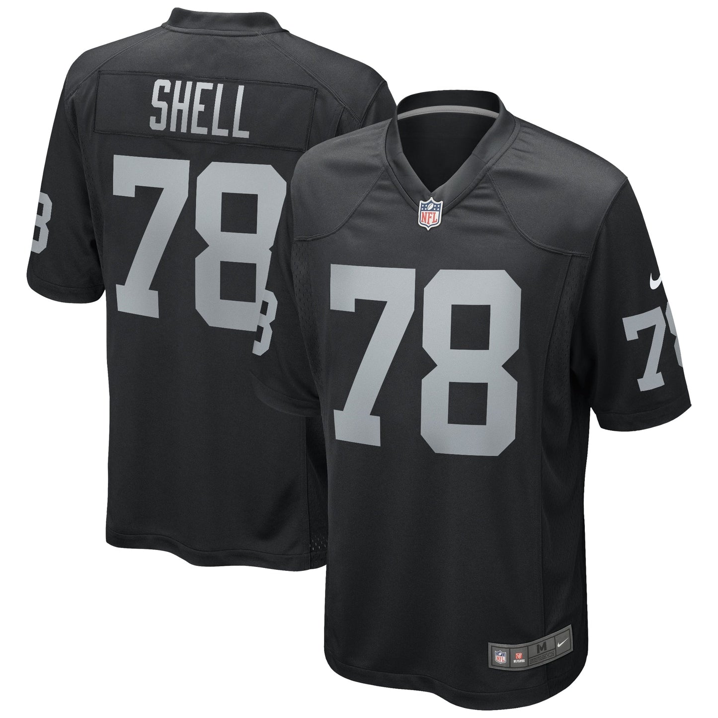 Art Shell Las Vegas Raiders  Game Retired   Jersey - Black