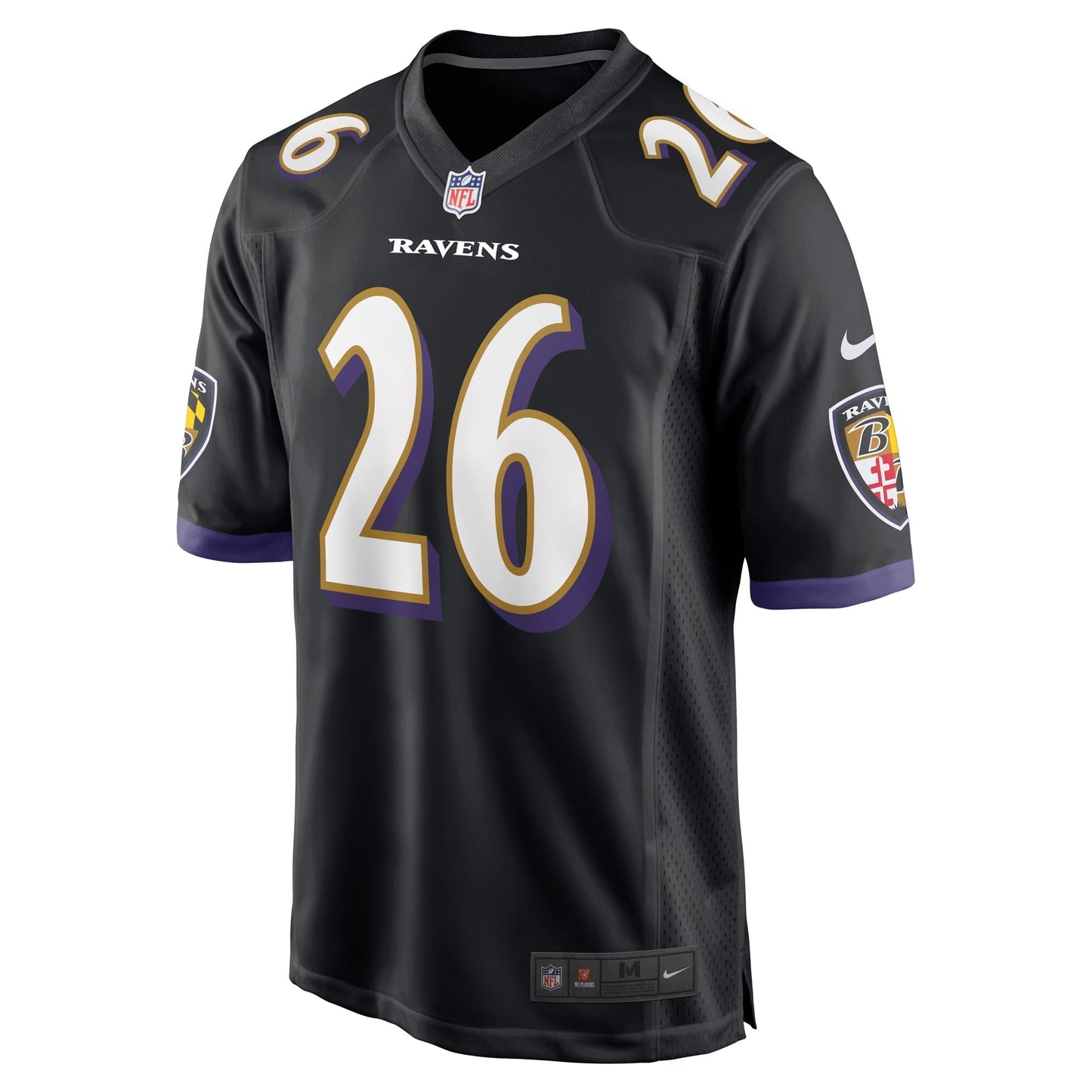 Baltimore Ravens Rod Woodson Black Retired Player Alternate Game Jersey