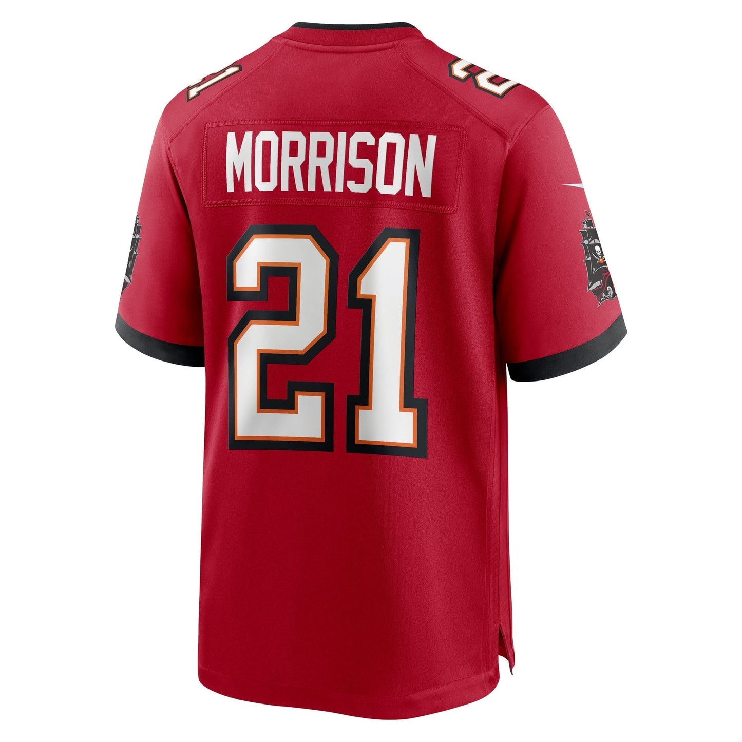 Tampa Bay Buccaneers Benjamin Morrison Red Team Game Jersey