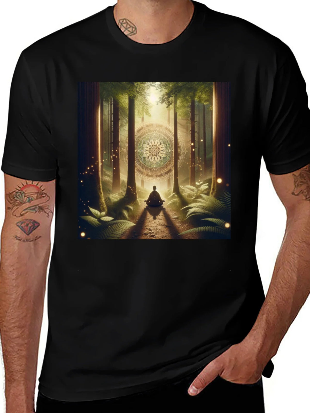 Zen Forest Meditation T-Shirt