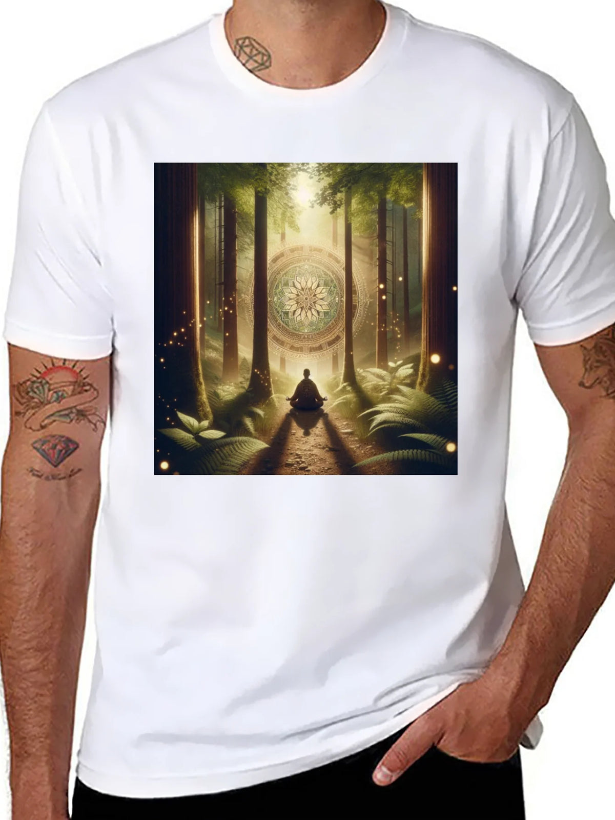 Zen Forest Meditation T-Shirt